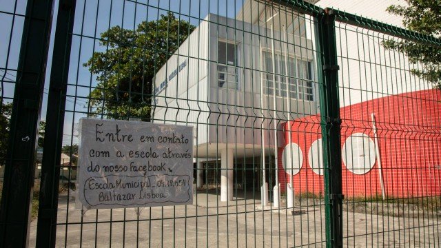 Escola Municipal Beltazar Lisboa, em Campo Grande.