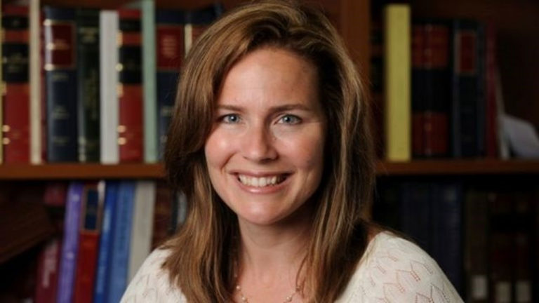 Amy Coney Barrett, a indicada de Trump para a Suprema Corte