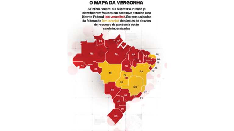 Seis governadores são investigados pela PF por fraudes na pandemia