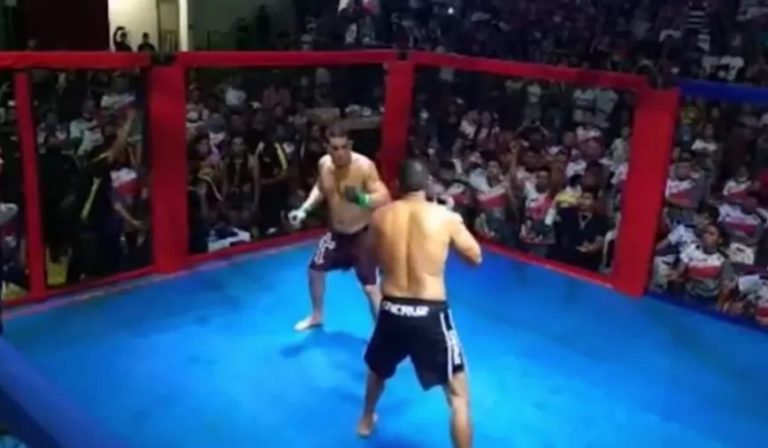 Prefeito leva briga política para ringue e luta MMA com ex-vereador