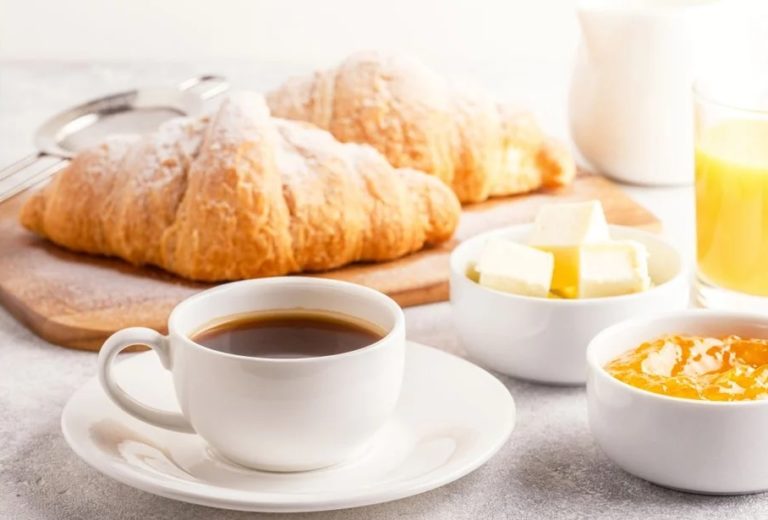 O café da manhã