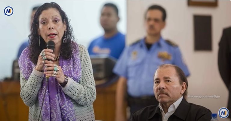 Mulher do ditador Ortega assume a Suprema Corte da Nicarágua