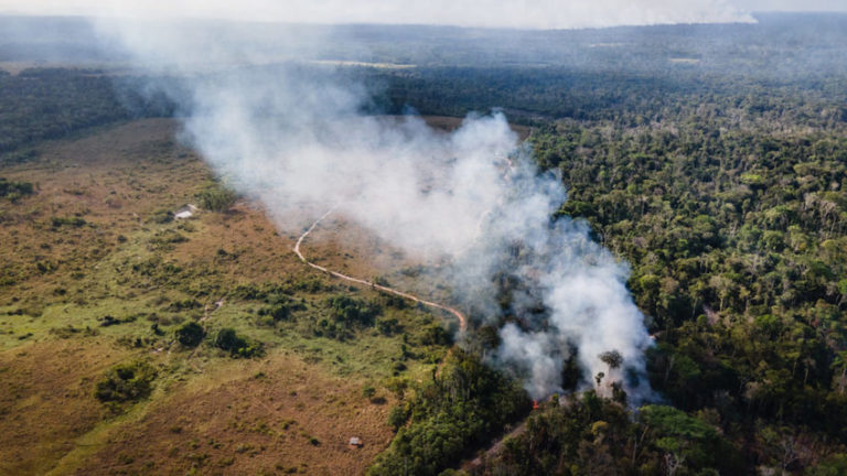 Emissões por queimadas no Brasil batem recorde em fevereiro